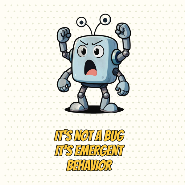 It's Not a Bug, It's Emergent Behavior