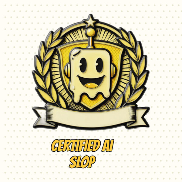 Certified AI Slop
