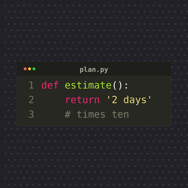 Estimate