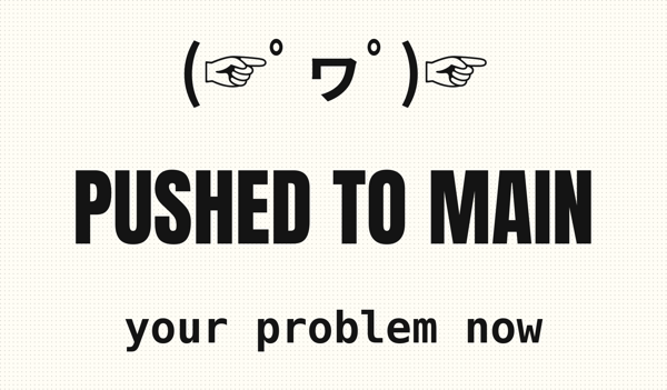 Pushed to Main
