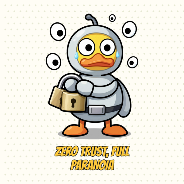 Zero Trust, Full Paranoia