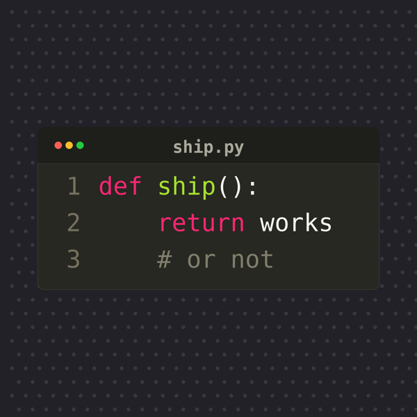Schrodinger's Code
