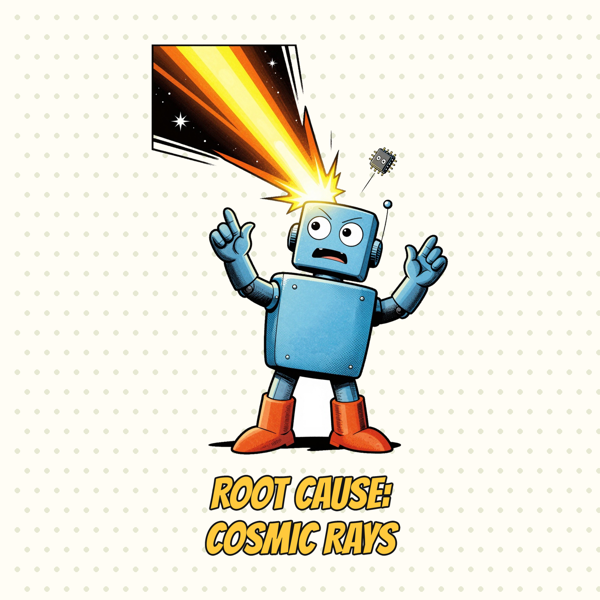 Root Cause: Cosmic Rays