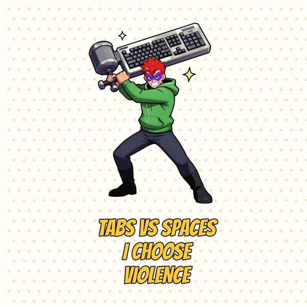 Tabs vs Spaces: I Choose Violence