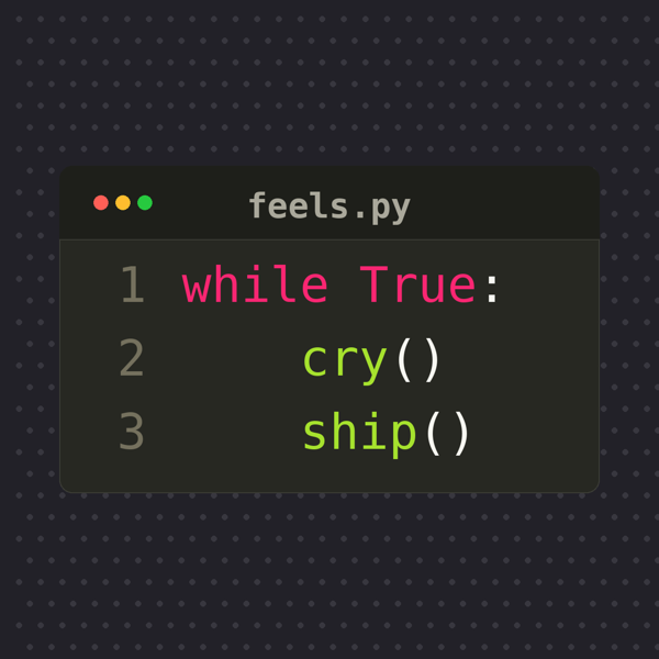 Cry and Ship